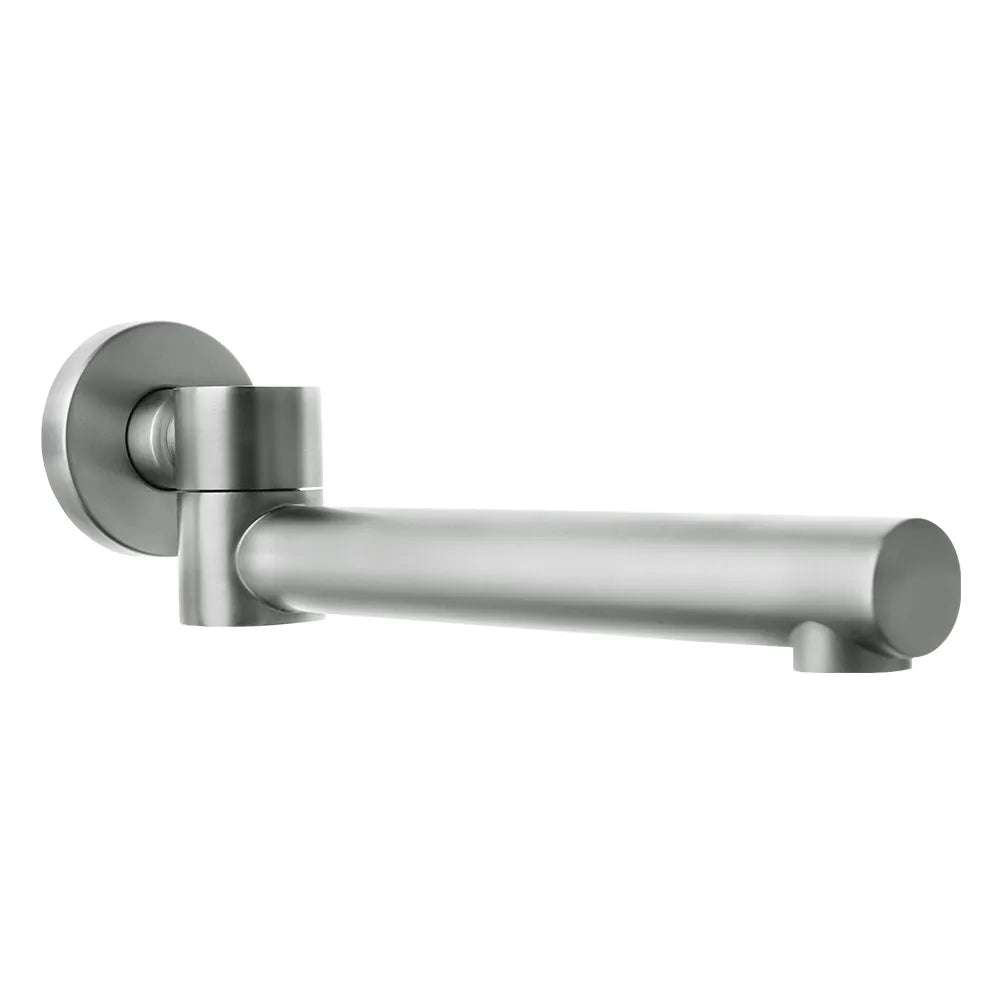 OPAL ROUND SWIVEL BATH SPOUT 250MM - 5 COLOURS