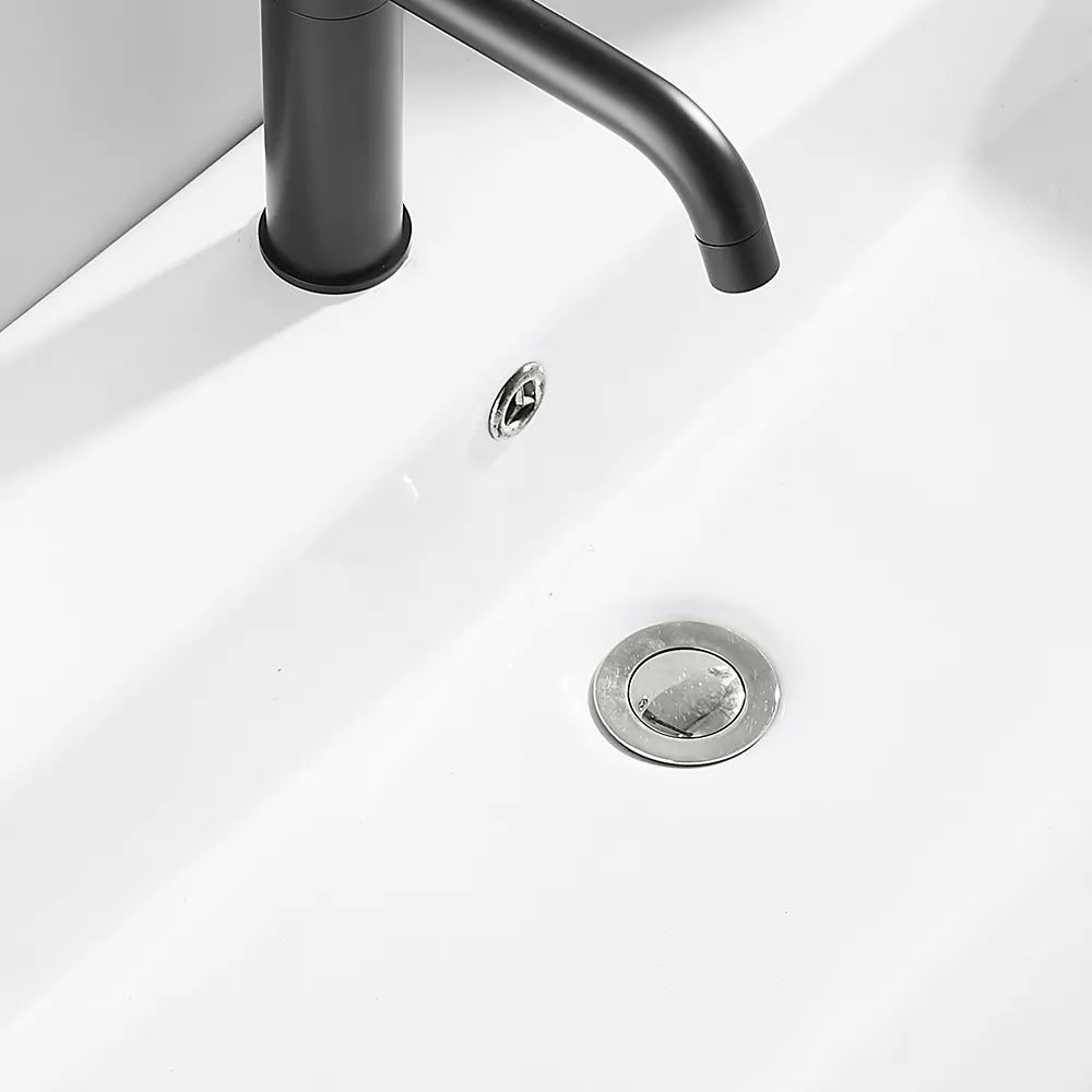 32MM SOLID BRASS BASIN POP UP WASTE WITH OVERFLOW - CHROME