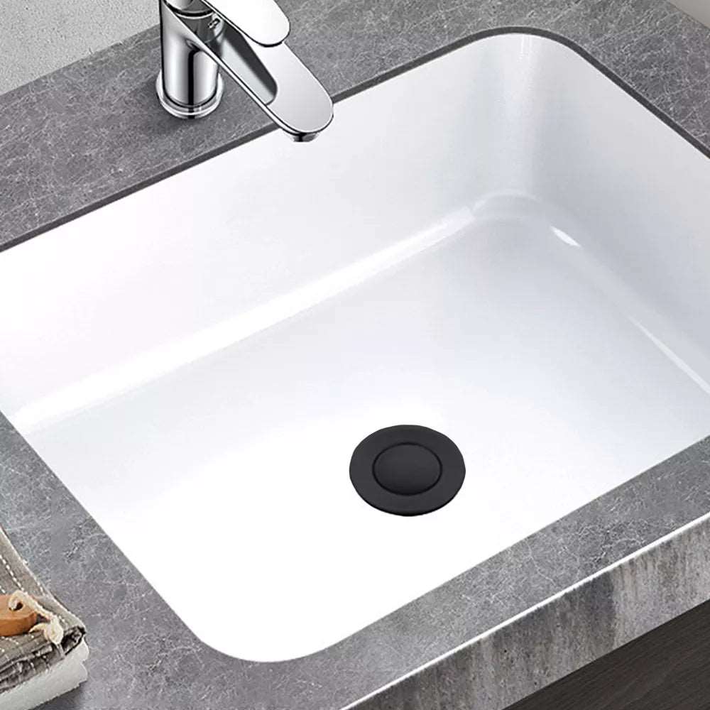 32MM SOLID BRASS BASIN POP UP WASTE WITHOUT OVERFLOW - MATTE BLACK