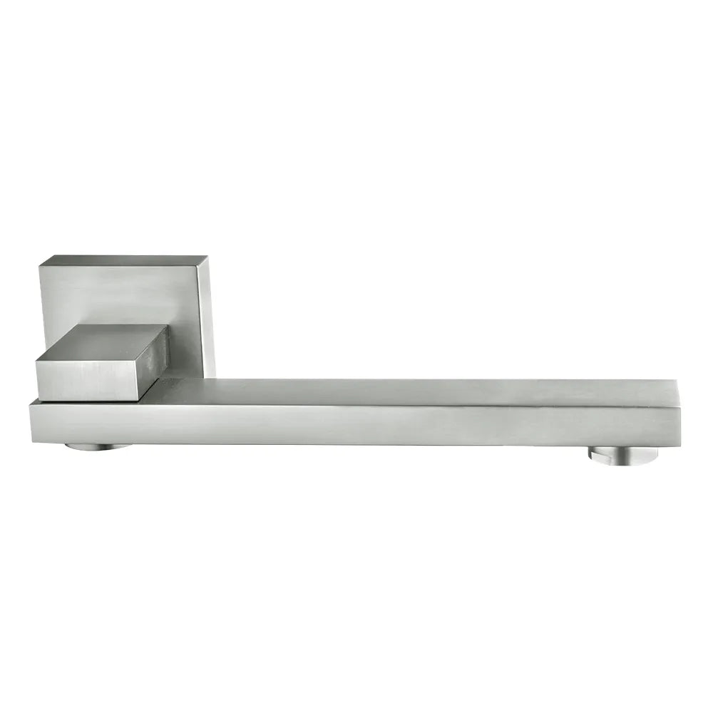 FUSION SQUARE SWIVEL BATH SPOUT 260MM - 5 COLOURS