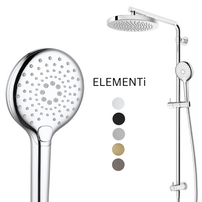 ELEMENTI SPLASH PLUS ROUND COLUMN SHOWER - 5 COLOURS