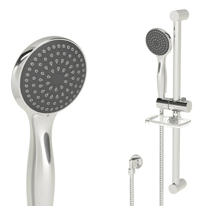 ELEMENTI CURA 1FCT SLIDE SHOWER 600MM CHROME