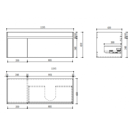 HONEY OAK WALL HUNG VANITY | 1200MM SINGLE BASIN VANITY | BC13