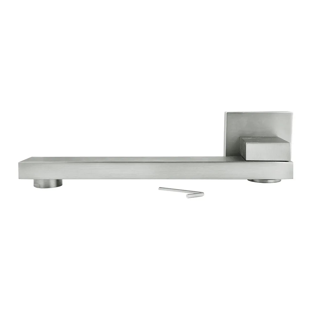 FUSION SQUARE SWIVEL BATH SPOUT 260MM - 5 COLOURS