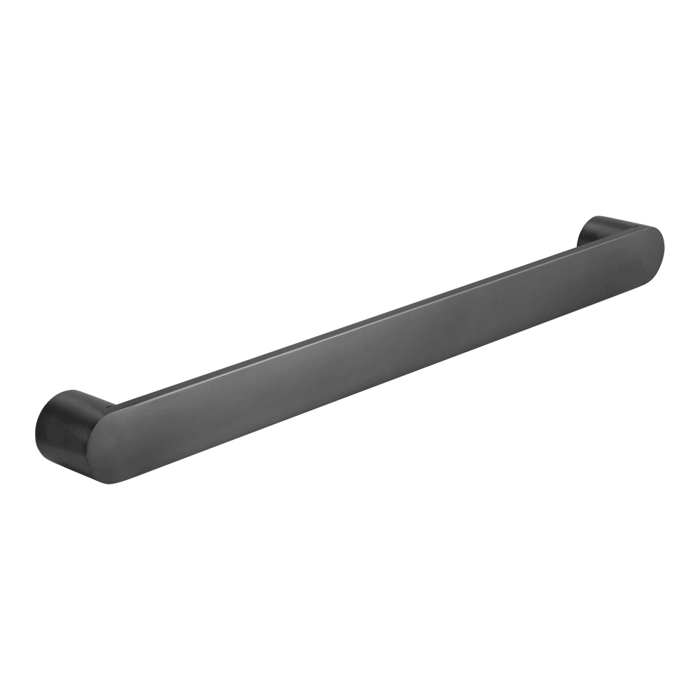 DN 12V ROUND HORIZONTAL SINGLE HEATED TOWEL BAR | 600MM | 5 COLOURS