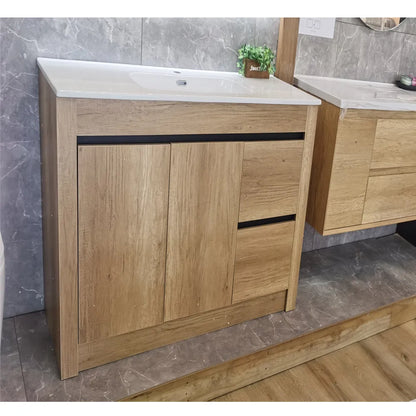 BC7 750mm PLYWOOD FLOOR STANDING VANITY