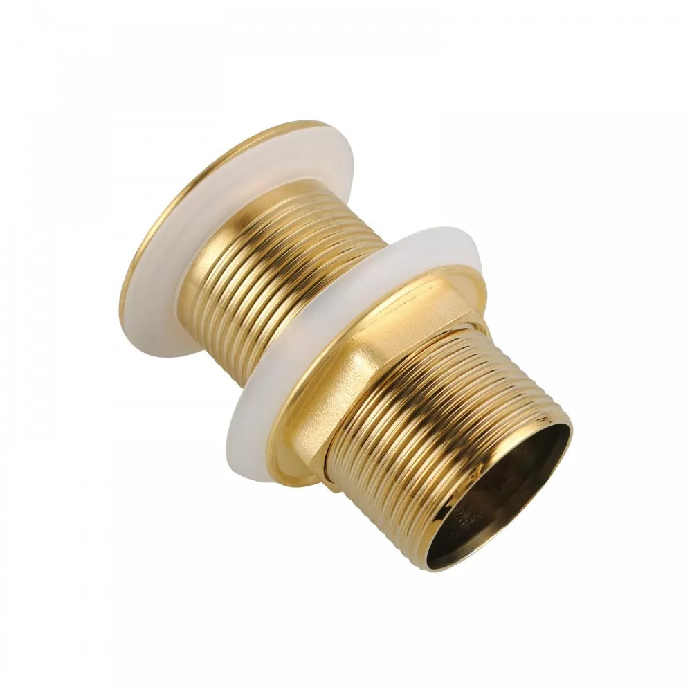 32MM SOLID BRASS BASIN POP UP WASTE WITHOUT OVERFLOW - BRUSHED BRASS