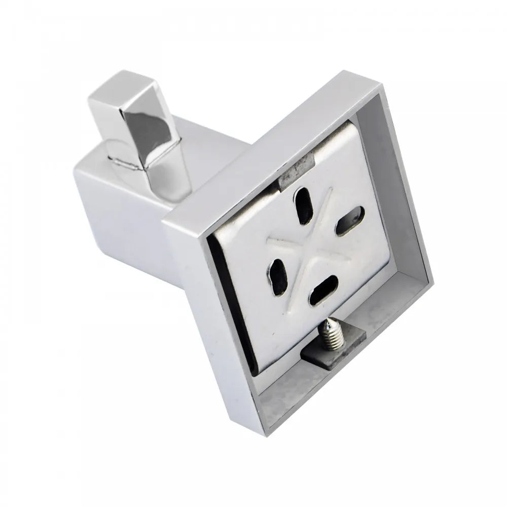 CHROME SQUARE ROBE HOOK