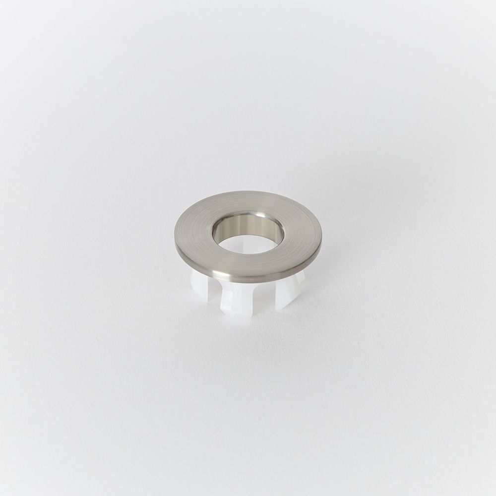 ZEPHYR BASIN OVERFLOW RING - BRUSHED NICKEL