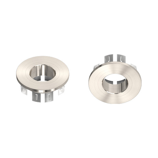 ZEPHYR BASIN OVERFLOW RING - BRUSHED NICKEL