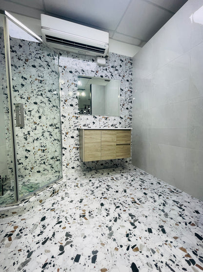 TERRAZZO MULTI MATTE PORCELAIN TILE 600X600MM - $45/SQM