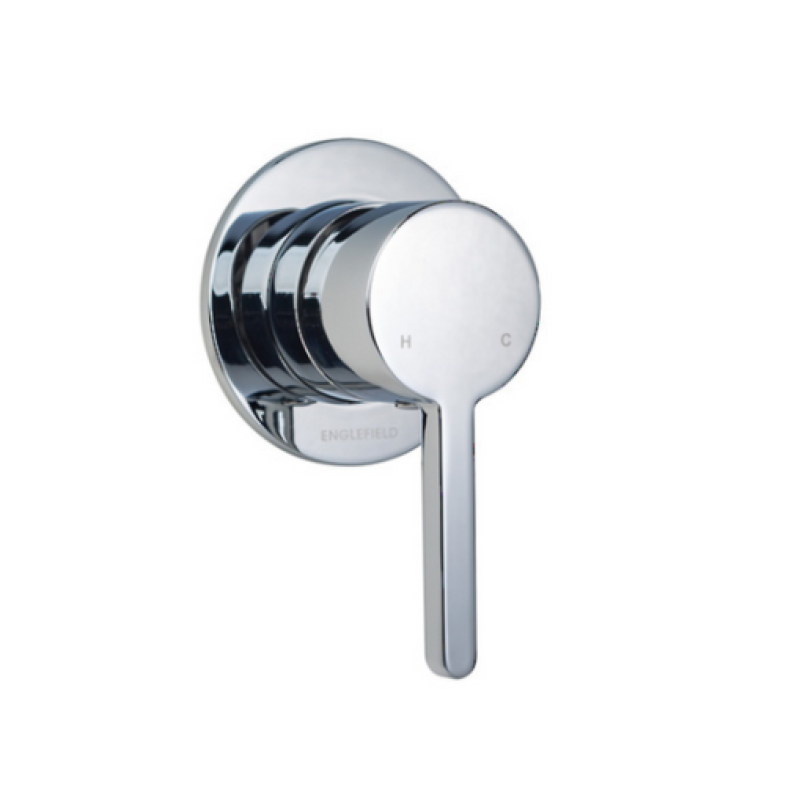 ENGLEFIELD STUDIO BATH/SHOWER MIXER  PIN LEVER - POLISHED CHROME