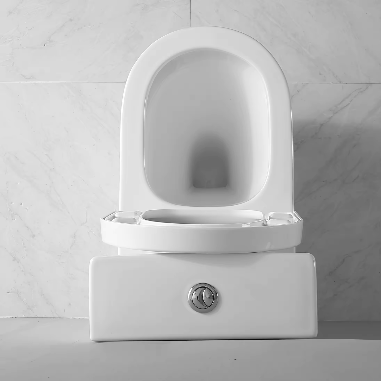 EVEREST RIMLESS BACK TO WALL TOILET SUITE 635X360X845MM