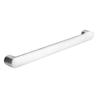 DN 12V ROUND HORIZONTAL SINGLE HEATED TOWEL BAR | 600MM | 5 COLOURS