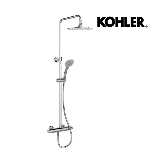 KOHLER ALEO THERMOSTATIC DUAL SHOWER COLUMN - EXPOSED VALVE