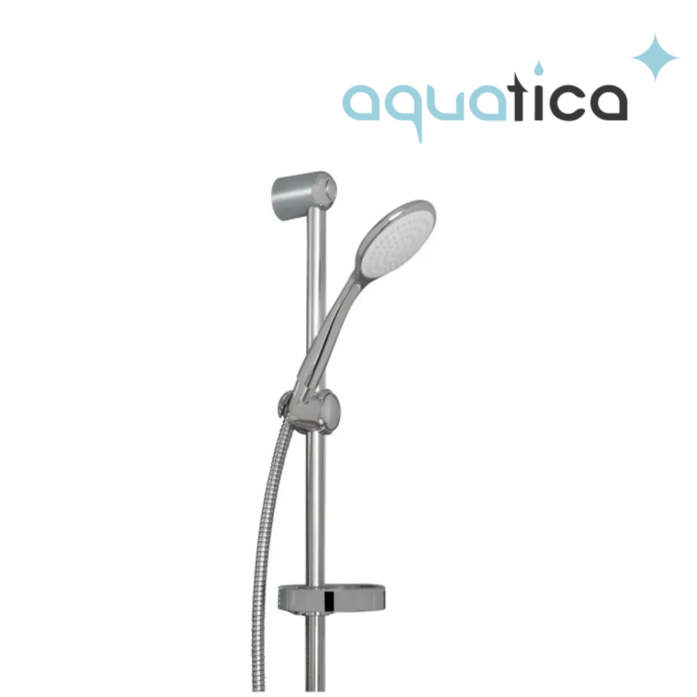 AQUATICA SALUTO ALL PRESSURE - 3 PIECE COMBO SET SHOWER SLIDE/ SHOWER MIXER/ BASIN MIXER