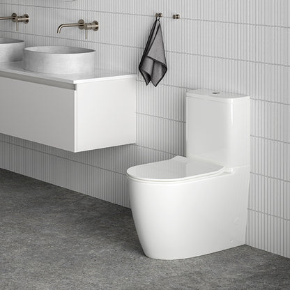 ELEMENTI UNO OVERHEIGHT CC BTW TOILET SUITE | TOP/BOTTOM INLET