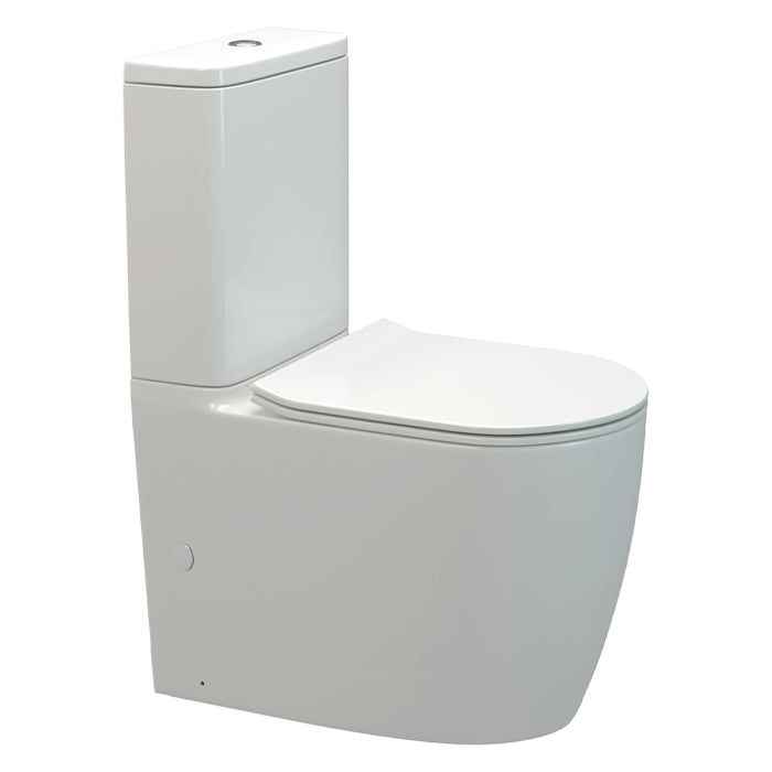 ELEMENTI UNO OVERHEIGHT CC BTW TOILET SUITE | TOP/BOTTOM INLET