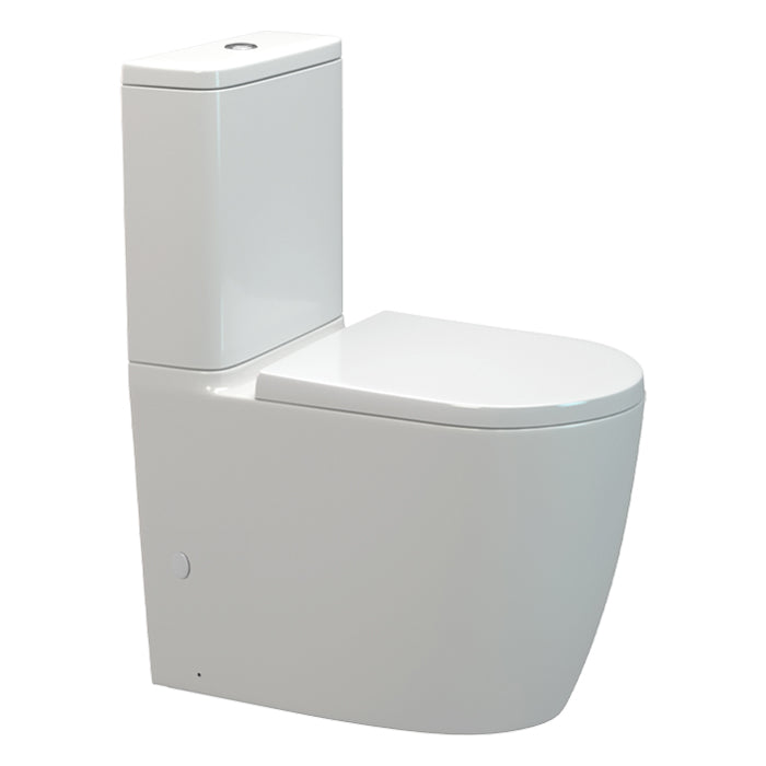 ELEMENTI UNO OVERHEIGHT CC BTW TOILET SUITE | TOP/BOTTOM INLET