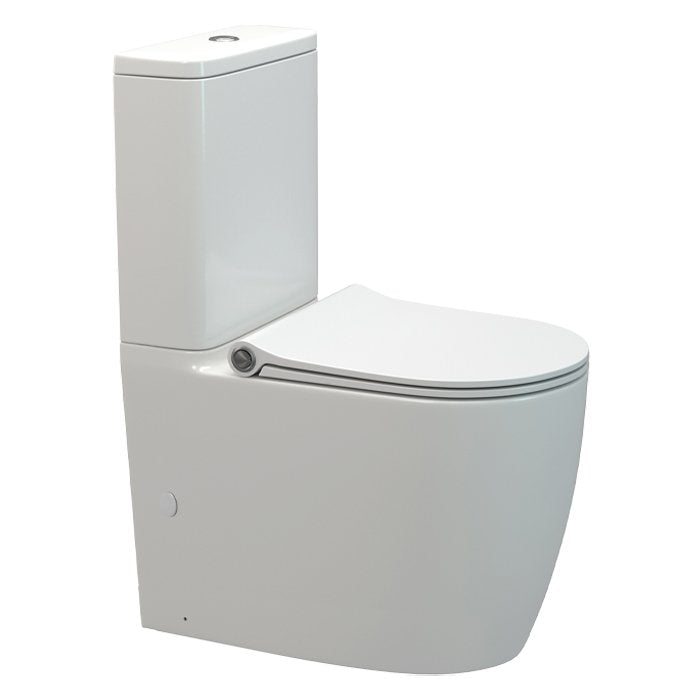 ELEMENTI UNO OVERHEIGHT CC BTW TOILET SUITE | TOP/BOTTOM INLET