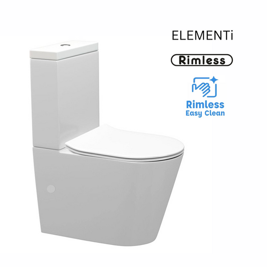 ELEMENTI LSPEC CC BTW TOILET SUITE TOP/BOTTOM INLET