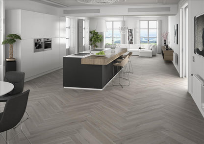 TORVIK GRIS WOOD LOOK PORCELAIN TILE 230X1200 - $69/Sqm