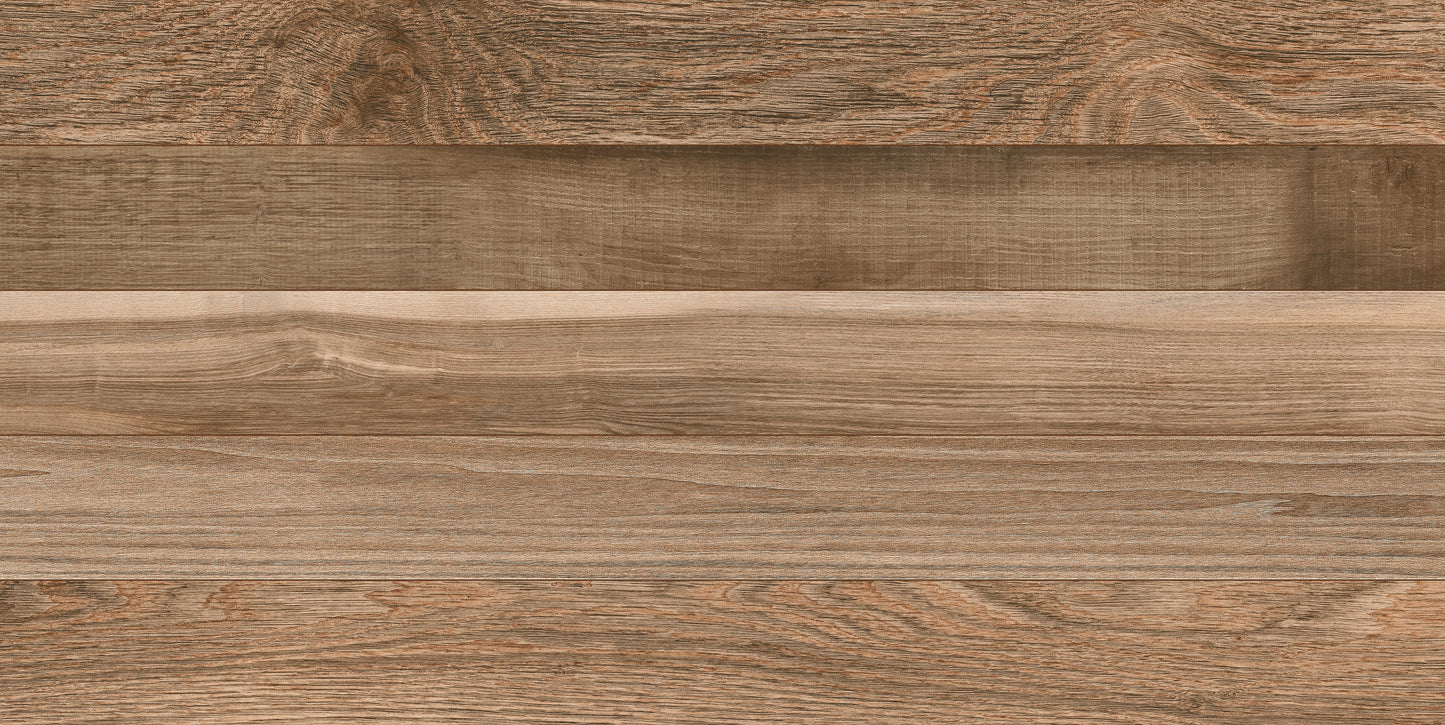 VILLEWOOD ELM RECTIFIED WALL TILE 600X1200MM - $89/sqm