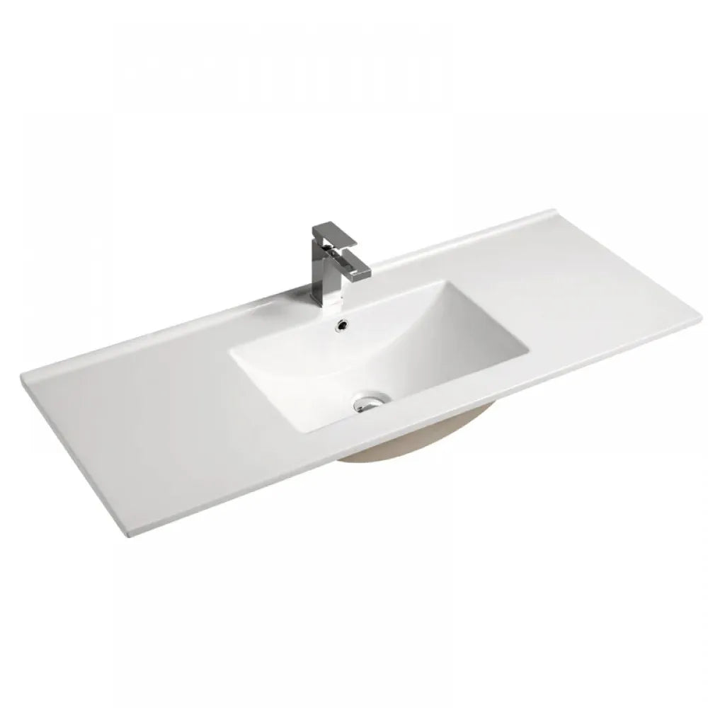 1200MM MADRID PLYWOOD LIGHT OAK FREESTANDING VANITY