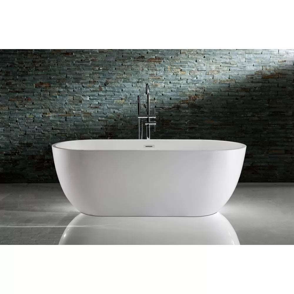 1700MM OVAL FREESTANDING BATH - WHITE