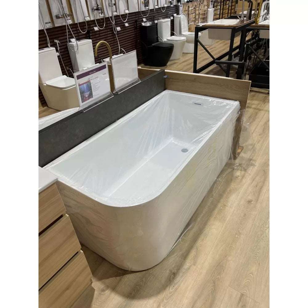 1700MM RIGHT CORNER BACK TO WALL FREESTANDING BATH