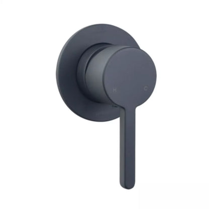 ENGLEFIELD STUDIO BATH/SHOWER MIXER PIN LEVER - MATTE BLACK