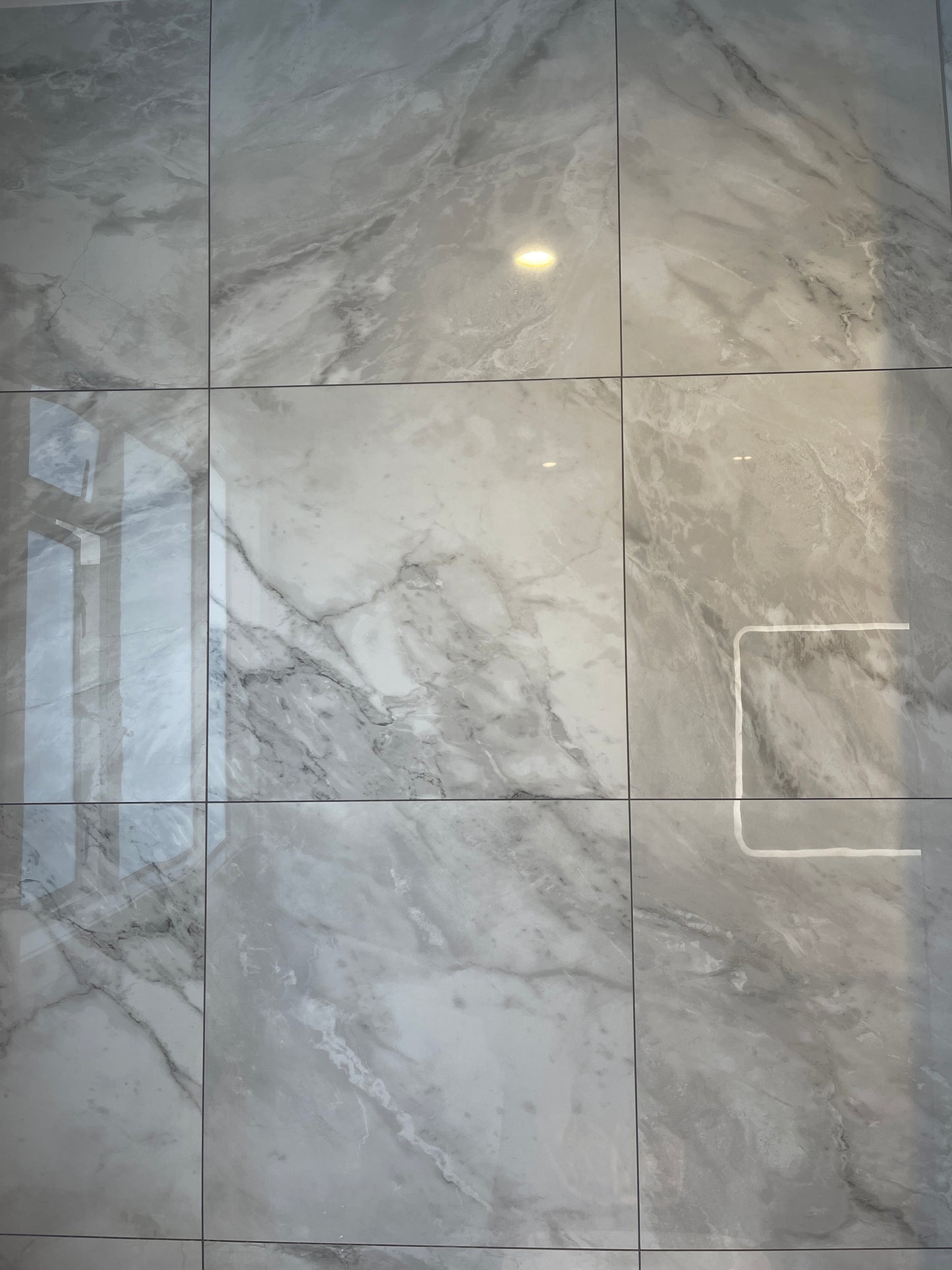 STATUARIO GLOSS PORCELAIN TILE (PHO6419L) 600X600MM - $59/SQM