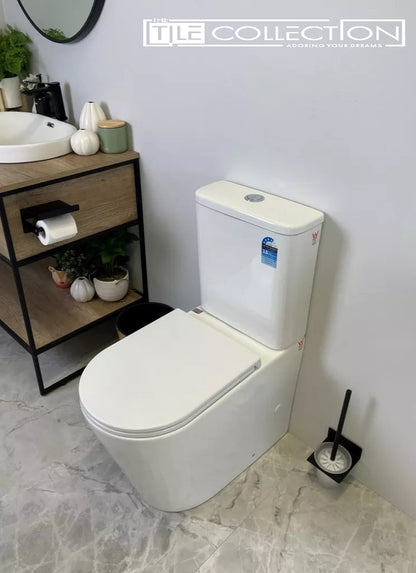 OPAL TORNADO COMFORT HEIGHT TOILET SUITE  670x360x850MM