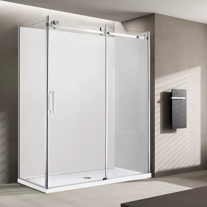 1200X1000MM FRAMELESS SLIDING DOOR SHOWER ENCLOSURE