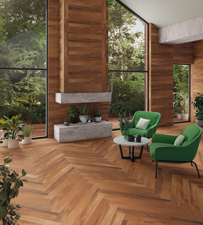 MONTBLANC MIEL WOOD LOOK PORCELAIN TILE 200X1200 - $79/Sqm