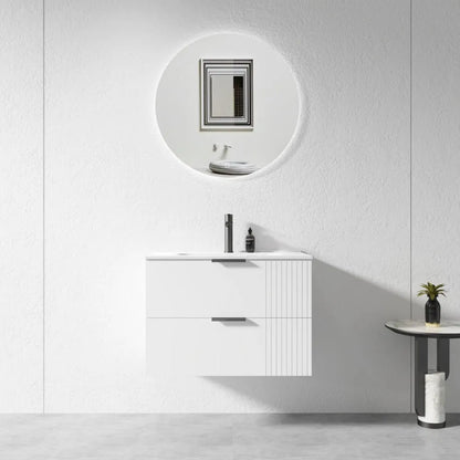 AURA WALL HUNG VANITY | 750MM | WHITE | PLYWOOD