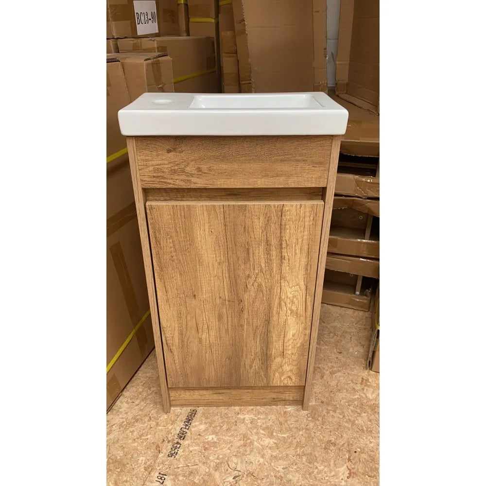 BC7 400MM PLYWOOD FLOOR STANDING VANITY