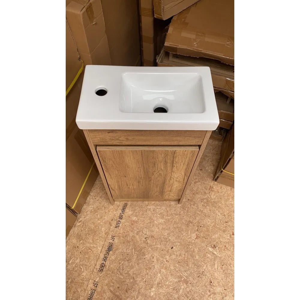 BC7 400MM PLYWOOD FLOOR STANDING VANITY