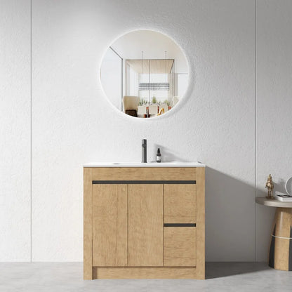 900MM BC7 PLYWOOD FLOOR STANDING VANITY