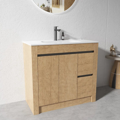 900MM BC7 PLYWOOD FLOOR STANDING VANITY