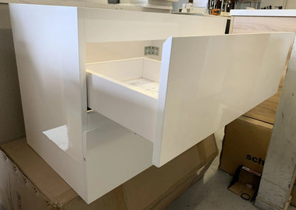 NELSON WALL HUNG VANITY | 750MM | GLOSS WHITE | PLYWOOD