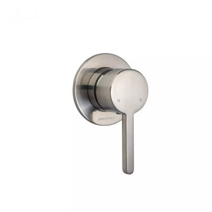 ENGLEFIELD STUDIO BATH/SHOWER MIXER PIN LEVER - BRUSHED NICKEL