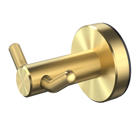 METHVEN TUROA ROBE HOOK - BRUSHED BRASS