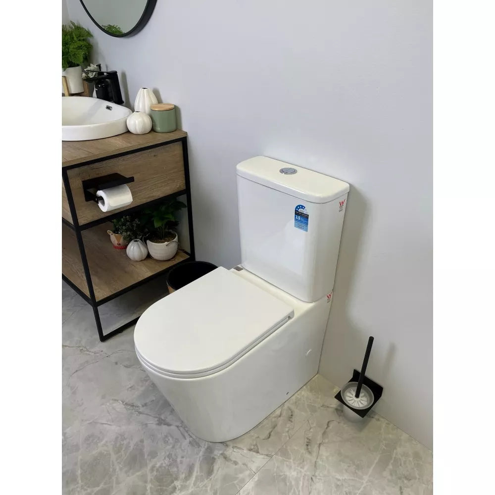 OPAL TORNADO COMFORT HEIGHT TOILET SUITE  670x360x850MM