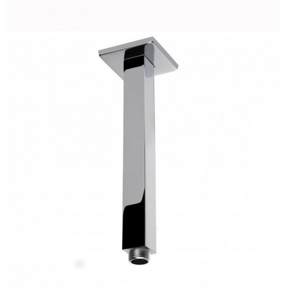 FUSION SQUARE CEILING SHOWER ARM - 2 COLOURS