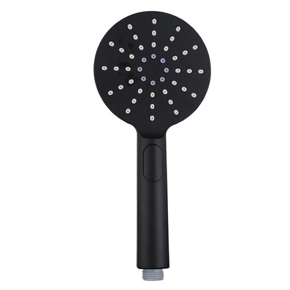 OPAL BLACK ROUND SHOWER SLIDE WITH 3 FUNCTION HANDHELD SHOWER