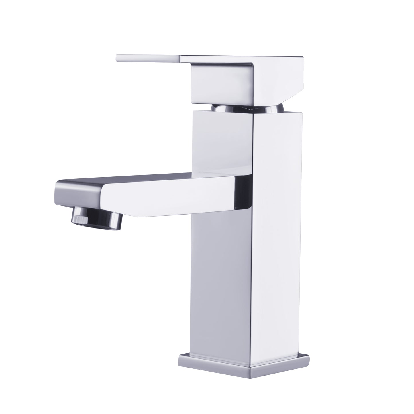 FUSION SLIM SQUARE BASIN MIXER - 2 COLOURS