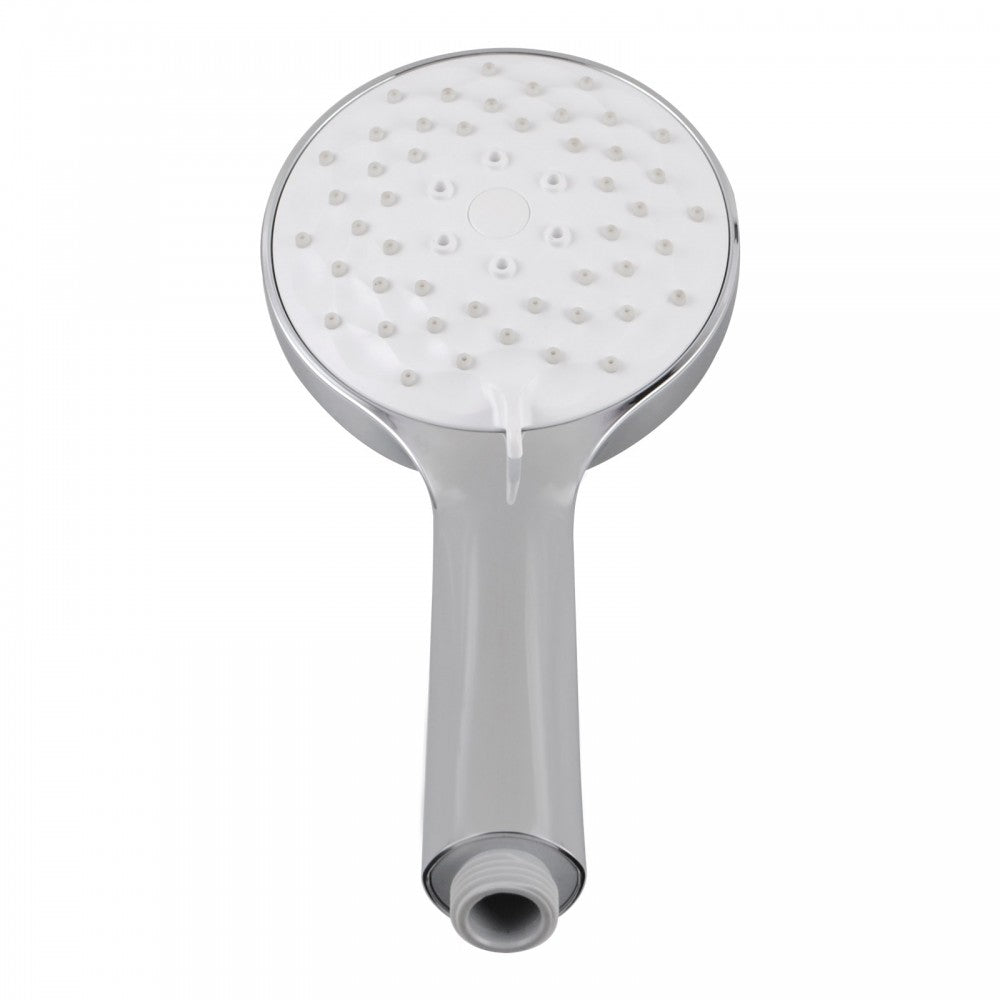 OPAL WHITE & CHROME 3 FUNCTION HAND SHOWER