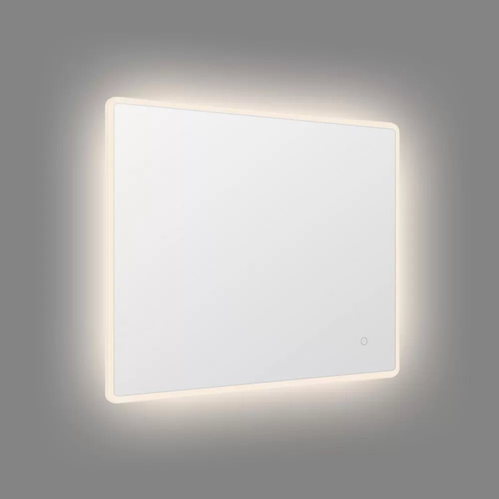 750X600MM RECTANGULAR LED MIRROR WITH MOTION SENSOR | DEMISTER | 3 COLOURS LIGHT