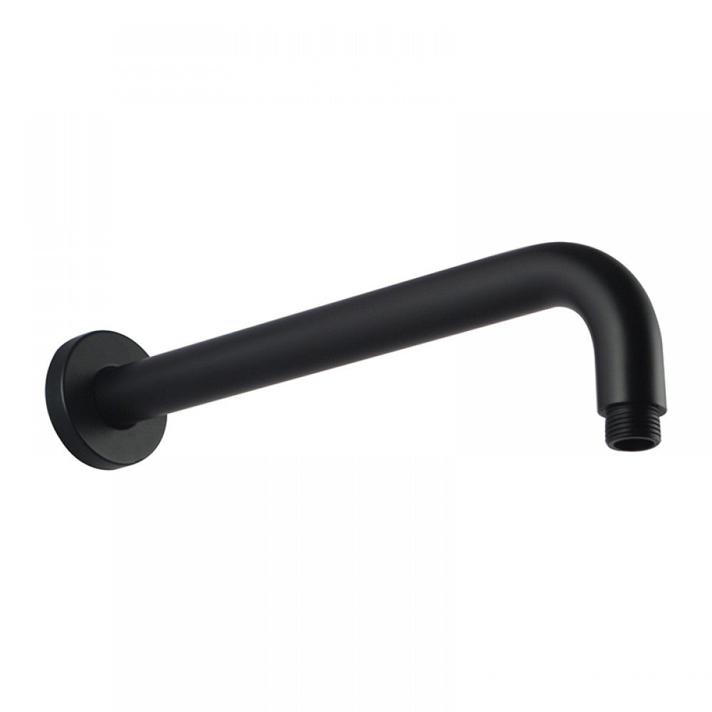 OPAL ROUND WALL MOUNT SHOWER ARM 400MM - 2 COLOURS